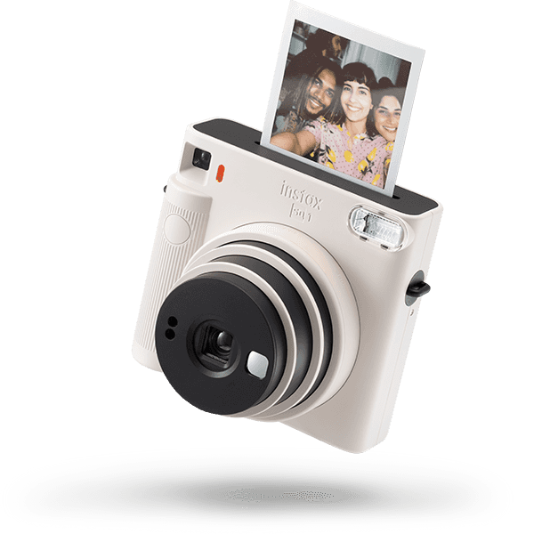 tragbar Berfea Retro-Schutzhülle Blau kompatibel mit Fujifilm Instax SQ1 Sofortbildkamera mit verstellbarem Schultergurt 