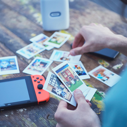 Nintendo Switch mit Instax