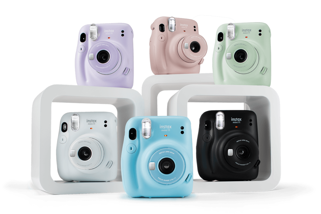 Verschiedene Instax mini 11 Kameras