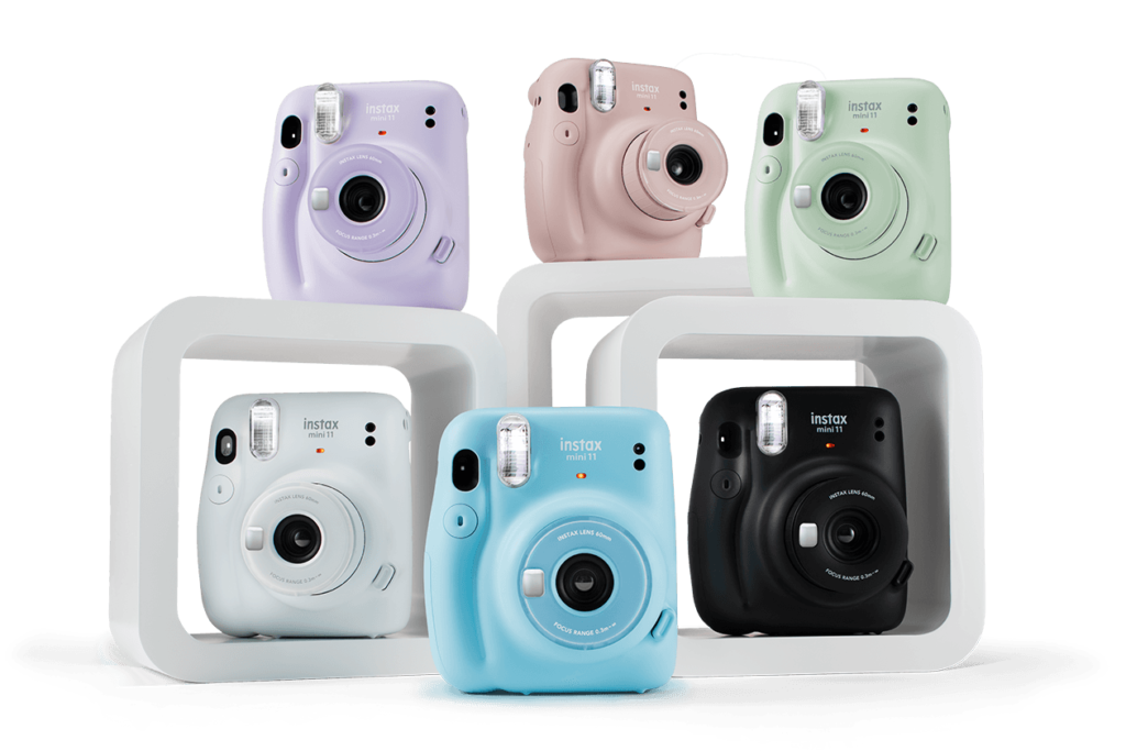 Verschiedene Instax mini 11 Kameras