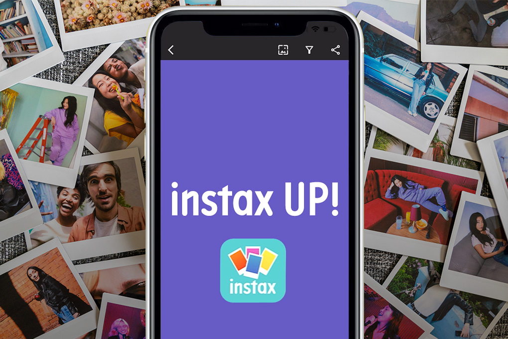 Sofortbilder mit der INSTAX UP! App