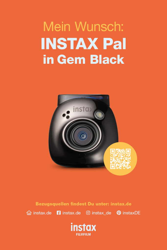 INSTAX Pal Gem Black