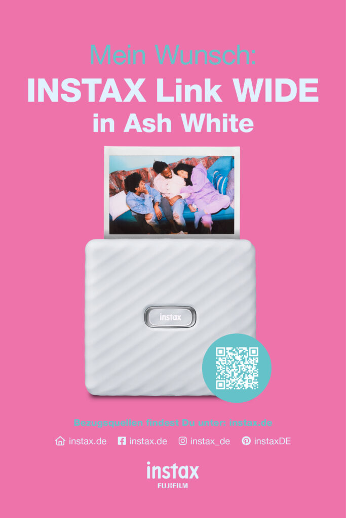 INSTAX Link WIDE Ash White